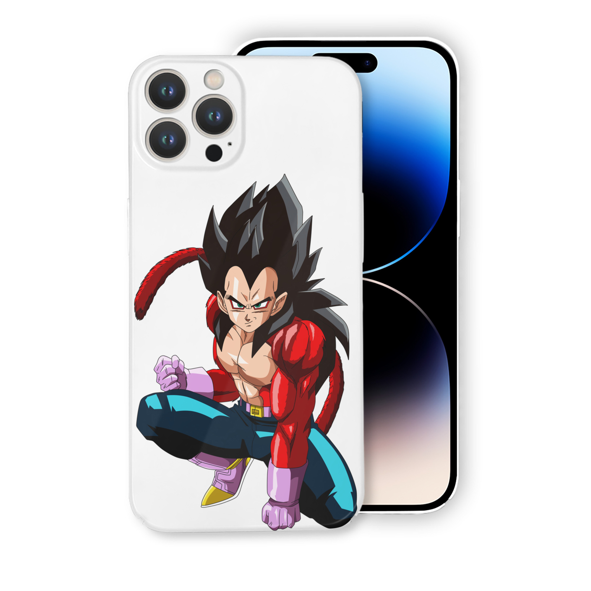 （画像用） ドラゴンボール ベジータ四世（Bejīta Yonsei）DRAGON BALL Vegeta IV 【iPhone 14シリーズ対応】ハードケース
